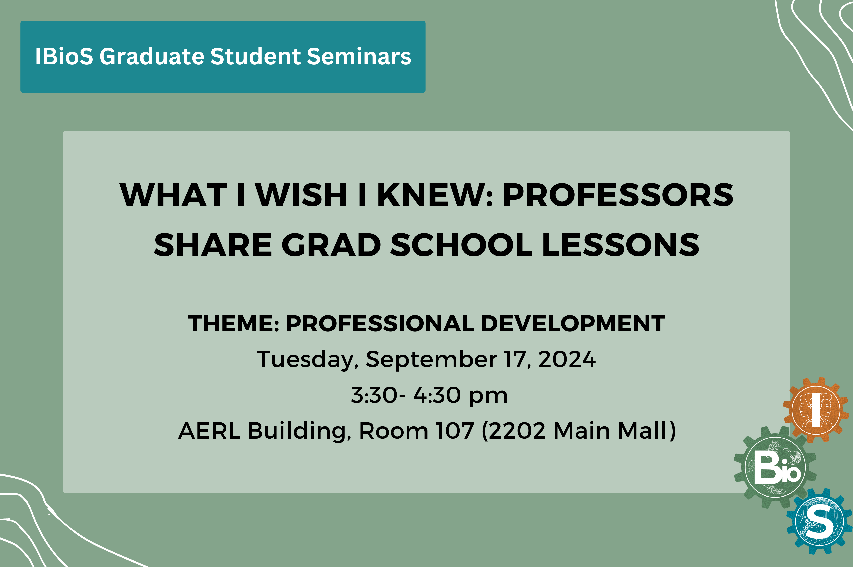 What I Wish I Knew: Professors Share Grad School Lessons 